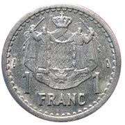 1 Franc - Louis II reverse image