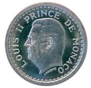 1 Franc - Louis II Essai obverse image