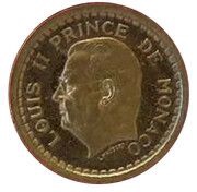 1 Franc - Louis II Essai obverse image