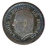 1 Franc - Louis II Essai obverse image