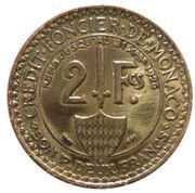 2 Francs - Louis II reverse image