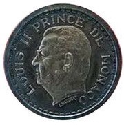 2 Francs - Louis II Essai obverse image