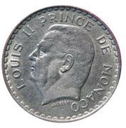 5 Francs - Louis II obverse image