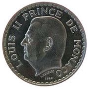 5 Francs - Louis II Essai obverse image