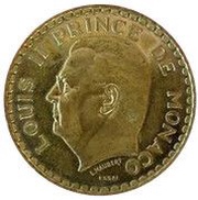 5 Francs - Louis II Essai obverse image
