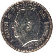 5 Francs - Louis II Essai obverse image