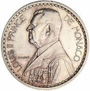 10 Francs - Louis II Essai obverse image