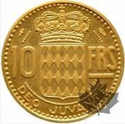 10 Francs - Rainier III Piedfort Essai reverse image