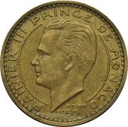 50 Francs - Rainier III obverse image