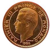 50 Francs - Rainier III Essai obverse image