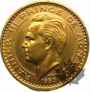 50 Francs - Rainier III Piedfort Essai obverse image