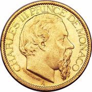 100 Francs - Charles III obverse image