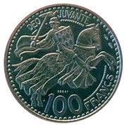 100 Francs - Rainier III Essai reverse image
