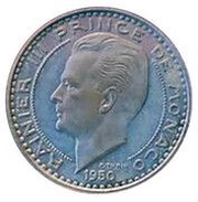 100 Francs - Rainier III Essai obverse image