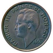 100 Francs - Rainier III obverse image