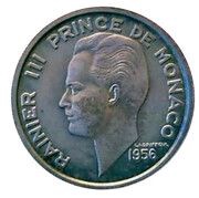 100 Francs - Rainier III Essai obverse image