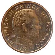 10 Centimes - Rainier III Essai obverse image