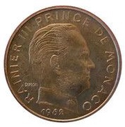 20 Centimes - Rainier III Essai obverse image