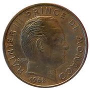 50 Centimes - Rainier III obverse image