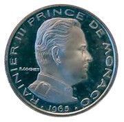 ½ Franc - Rainier III Essai obverse image