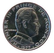 ½ franc - Rainier III obverse image