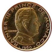 1 Franc - Rainier III Essai obverse image