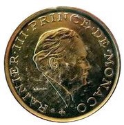 2 Francs - Rainier III Gold Essai obverse image