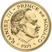 5 Francs - Rainier III Essai obverse image