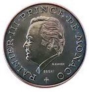 10 Francs - Rainier III Essai obverse image