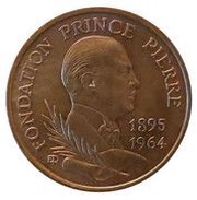 10 Francs - Rainier III Prince Pierre Foundation obverse image