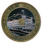 20 Francs Palais Princier; Pattern obverse image
