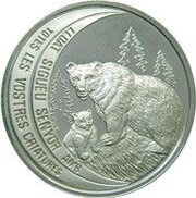 10 Diners - Joan Martí i Alanis Brown Bear, Andorra, 1992 reverse image