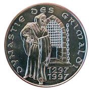 100 Francs - Rainier III Grimaldi Dynasty obverse image