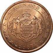5 Euro Cents - Rainier III obverse image