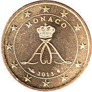 10 Euro Cents - Albert II 2nd type, 2nd map obverse image