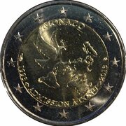 2 Euros - Albert II Admission to UN obverse image