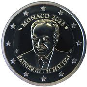 2 Euros - Albert II Rainier III, Prince of Monaco obverse image