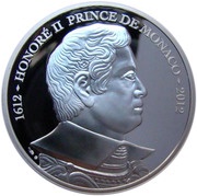 10 Euros - Albert II Honoré II - Prince de Monaco obverse image