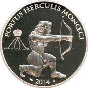 10 Euros - Albert II Hercules archery reverse image