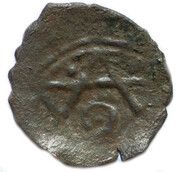 Pul "Hexagram with a circle inside type" temp. Muhammad Uzbeg Qrim mint obverse image