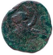 Pul "Lion and snake" - temp. Tochtamysh Azaq mint obverse image
