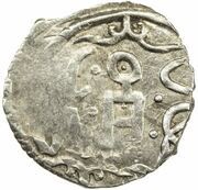 Dirham "Flying birds type" - anonymous Bulghar mint obverse image