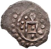 Dirham "Double seal of Solomon" - anepigraphic Bulghar mint obverse image