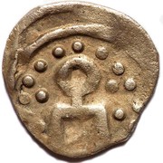 Dirham "Ornamental type" - anepigraphic Bulghar mint obverse image