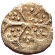 Dirham "Ornamental type" - anepigraphic Bulghar mint, Mongol States, 1280-1310 reverse image