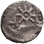 Dirham "Ornamental type" - anepigraphic Bulghar mint, Mongol States, 1280-1310 reverse image