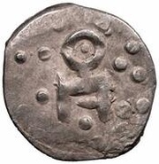 Dirham "Ornamental type" - anepigraphic Bulghar mint obverse image