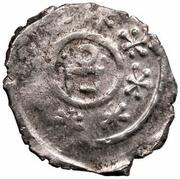 Dirham "Duck type" - anepigraphic Bulghar mint obverse image