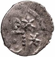 Dirham "Zoomorphic type" - anepigraphic Bulghar mint obverse image