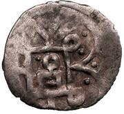 Dirham "Ornamental type" - anepigraphic Bulghar mint obverse image